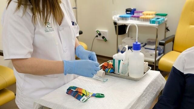 Enfermera del Servicio Andaluz de Salud (SAS)