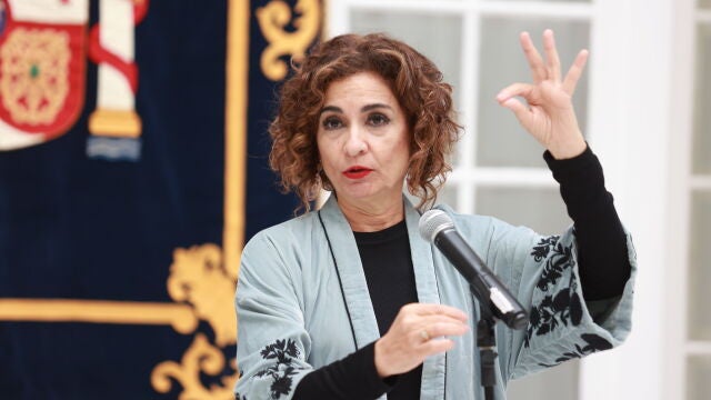 La vicepresidenta del Gobierno, María Jesús Montero