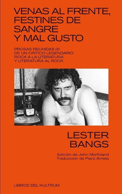 Portada del segundo volumen de las crónicas de Lester Bangs