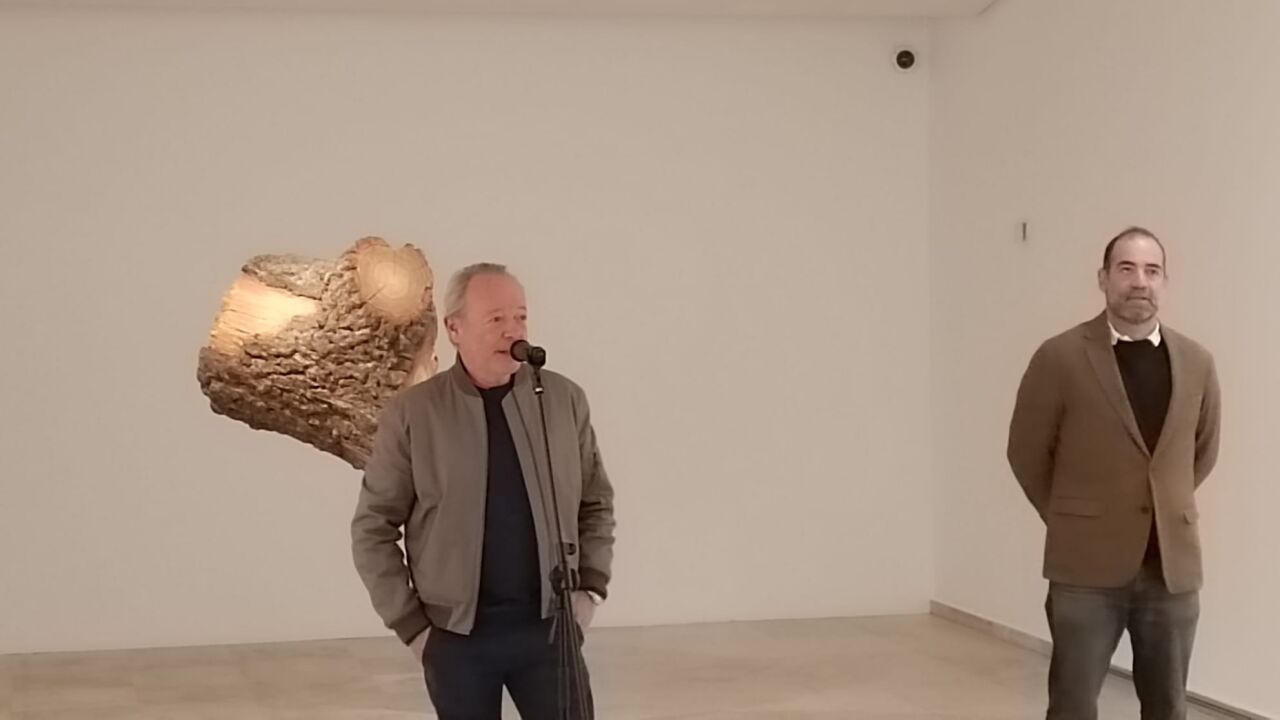 El Patio Herreriano de Valladolid se llena de las "raíces" de Enrique Reche