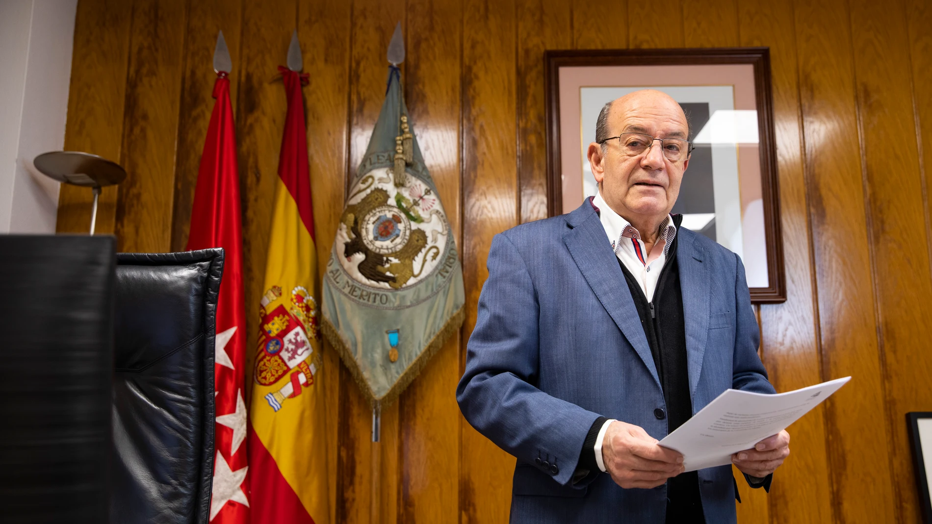 Antonio Vicente Rubio, alcalde de El Escorial. © Jesús G. Feria.