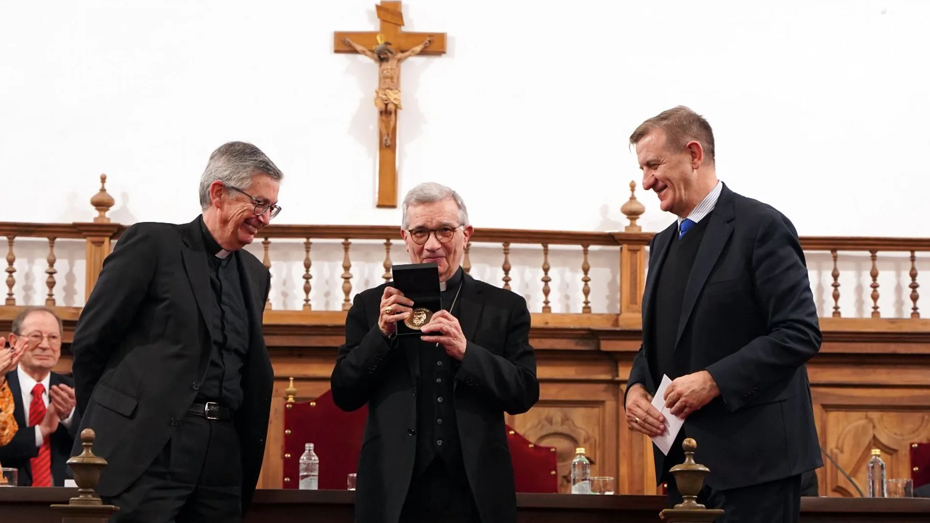 Concesión XLIII Premio Mundial de Poesía Mística Fernando Rielo al obispo de Segovia Mons. César Franco por su poemario 'Visiones'