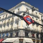 MADRID.-La estación de Sol de Metro y Cercanías volverá a cerrar este sábado de 18 a 21 horas por previsible afluencia