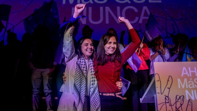 MADRID.-AMP.- Irene Montero encabezará la candidatura de Podemos a las elecciones europeas tras consumar su ruptura con Sumar
