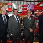 Méndez Pozo, Conrado Merino, Carlos Fernández Carriedo y Mariano Veganzones