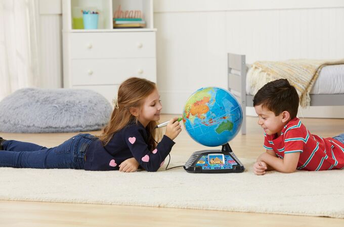 El globo terráqueo es la puerta de entrada para los más pequeños al increíble mundo de la geografía y otras ciencias