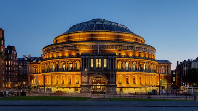Vista exterior del Royal Albert Hall de Londres