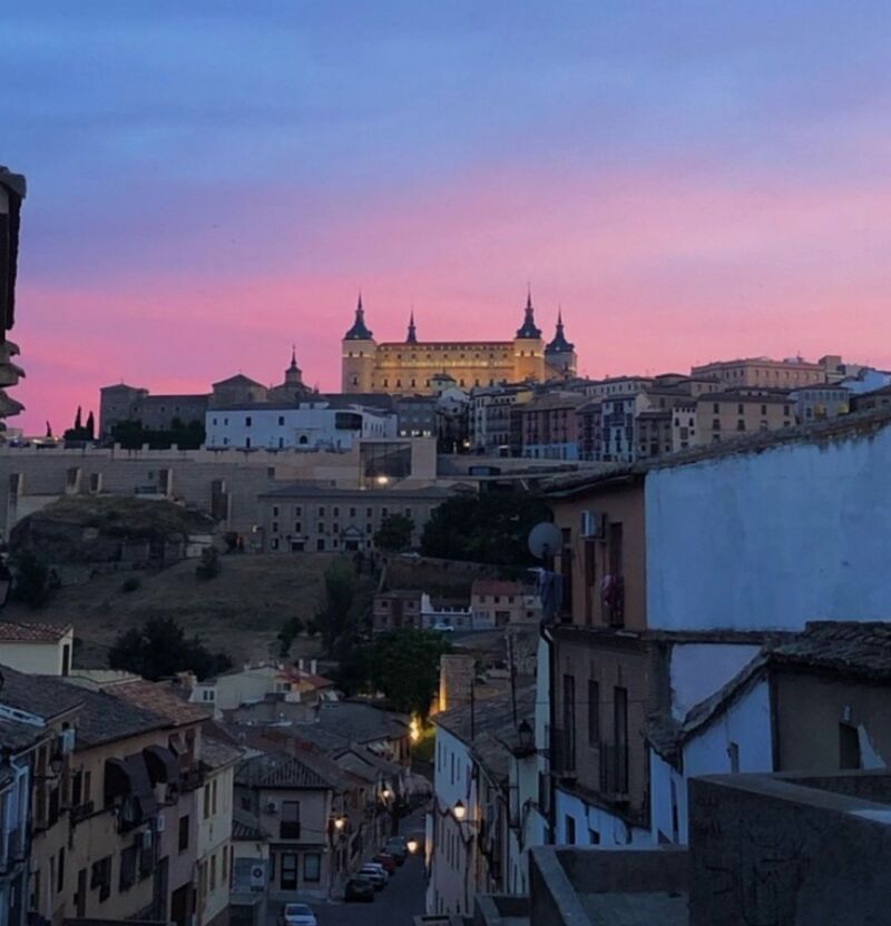 Vista del Alcázar de Toledo