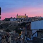 Vista del Alcázar de Toledo