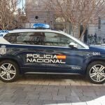 Vehículo de la Policía Nacional en Granada. POLICÍA NACIONAL