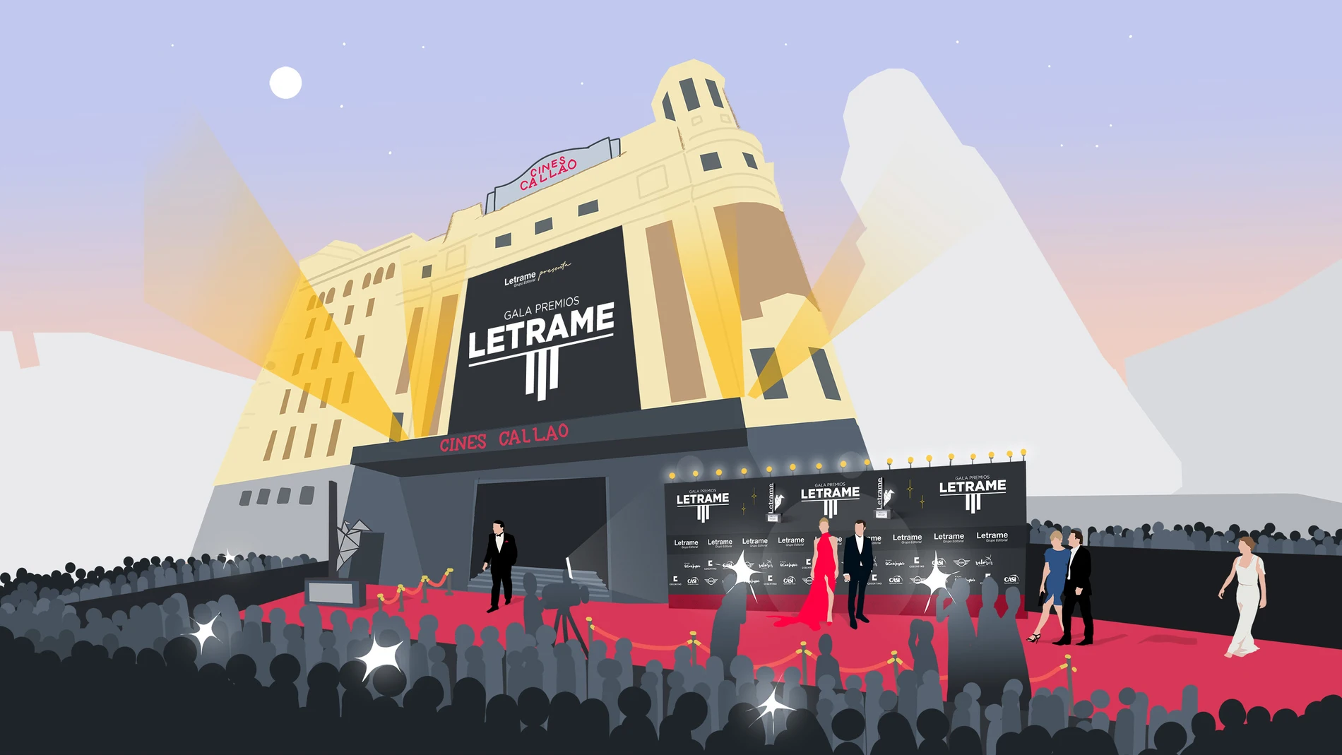 III Gala de Premios Letrame en los Cines Callao de Madrid