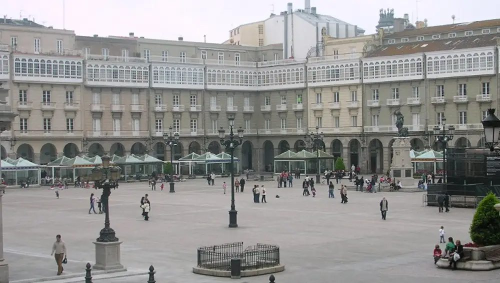 Plaza de María Pita.
