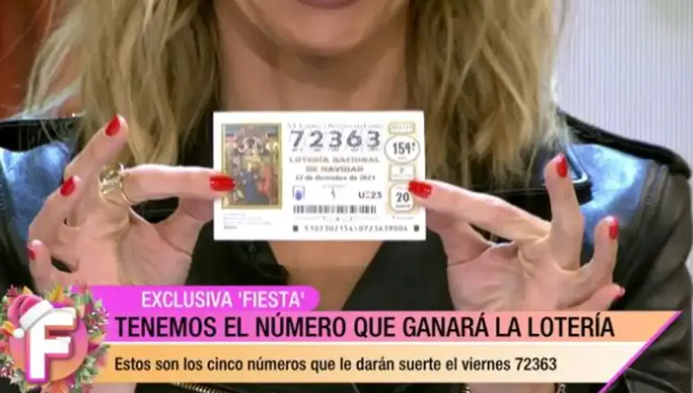 La vidente María Jacaranda se aventuró a decir qué número obtendrá el Gordo en el Sorteo de Navidad 2023