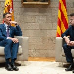 Sánchez y Aragonès se reúnen por primera tras la investidura con financiación y amnistía sobre la mesa
