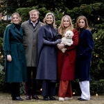 Traditional photo session of the Dutch royal family