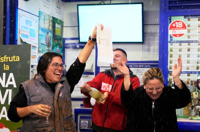 Agraciados con el Primer Premio del Sorteo Extraordinario de Lotería de Navidad 2023