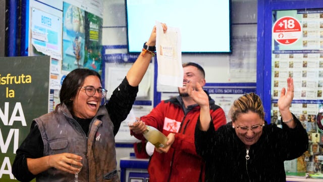 Agraciados con el Primer Premio del Sorteo Extraordinario de Lotería de Navidad 2023