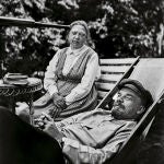 Lenin con Nadezhda Krúpskaya