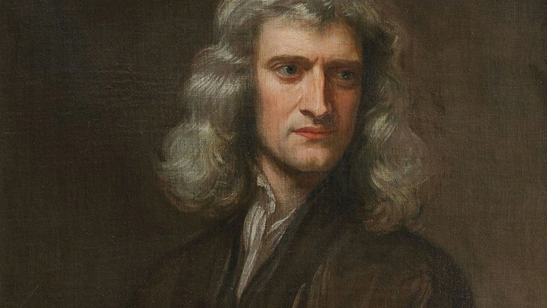 Retrato de Isaac Newton en 1689