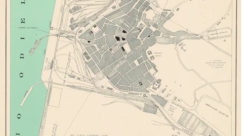 El supuesto mapa de Huelva de 1943