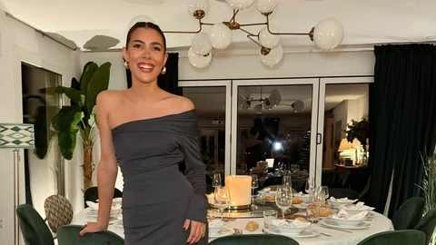 Anna Padilla con vestido de Zara