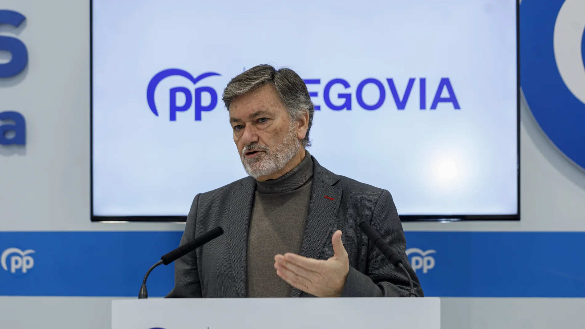 El secretario regional del PP, Francisco Vázquez