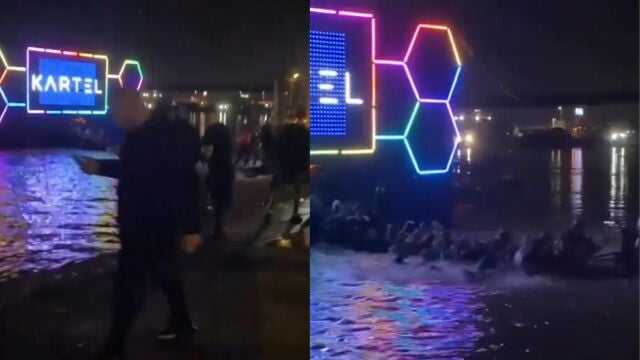 Barco-discoteca de Belgrado se hunde con más de cien personas
