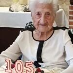 Muere en Nochebuena la mujer más longeva de Segovia, con 105 años