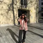 Sara Baceiredo con chaqueta rosa