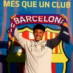 Vitor Roque tras llegar a Barcelona: &quot;Siempre fue un sueño desde pequeño&quot;