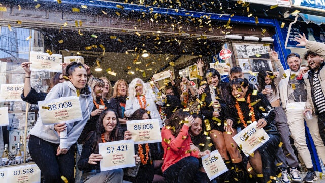 MADRID.-Loterías paga hasta este miércoles más de 779,2 millones en premios del sorteo de Navidad