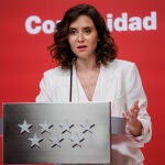 La presidenta madrileña, Isabel Díaz Ayuso 