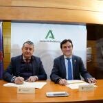Sanz y González firman el acuerdo para crear el Distrito Tecnológico Digital El Banco