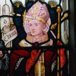 Vidriera conmemorativa en honor a Santo Thomas Becket
