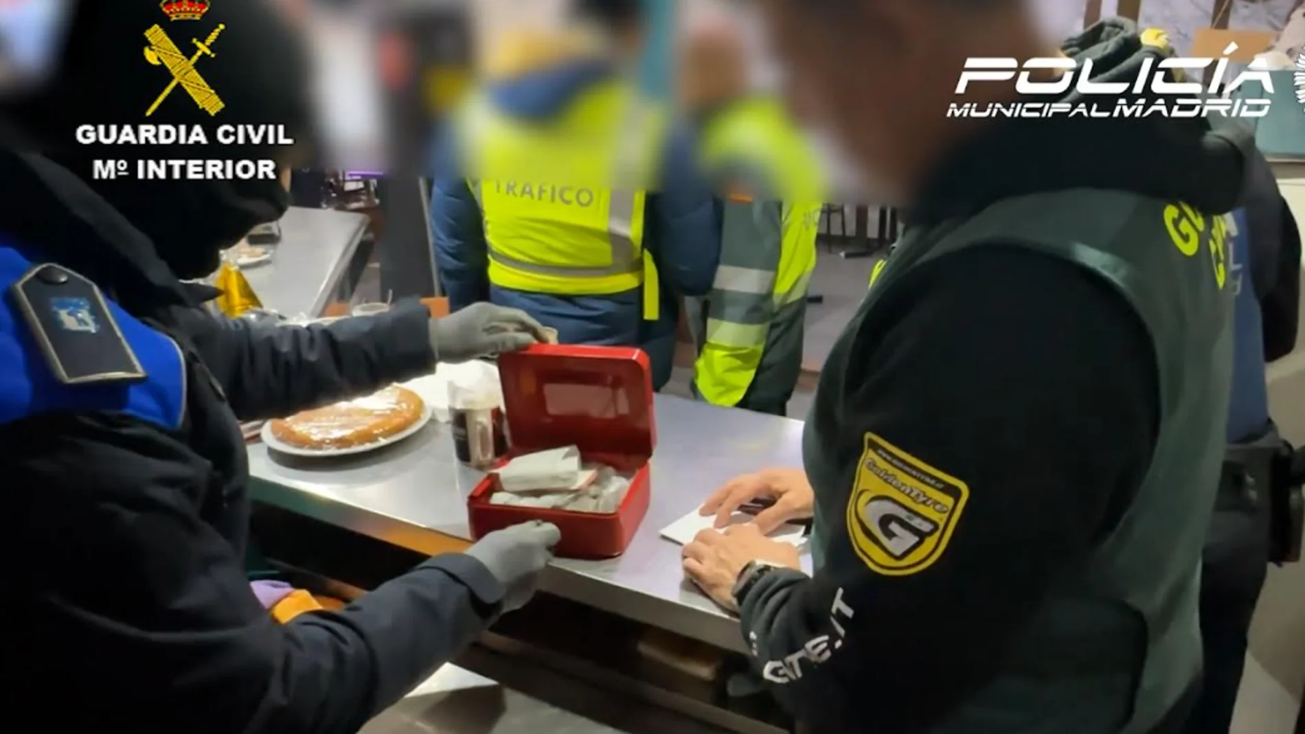 Un momento de la operación