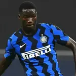 Lucien Agoumé con el Inter de Milán