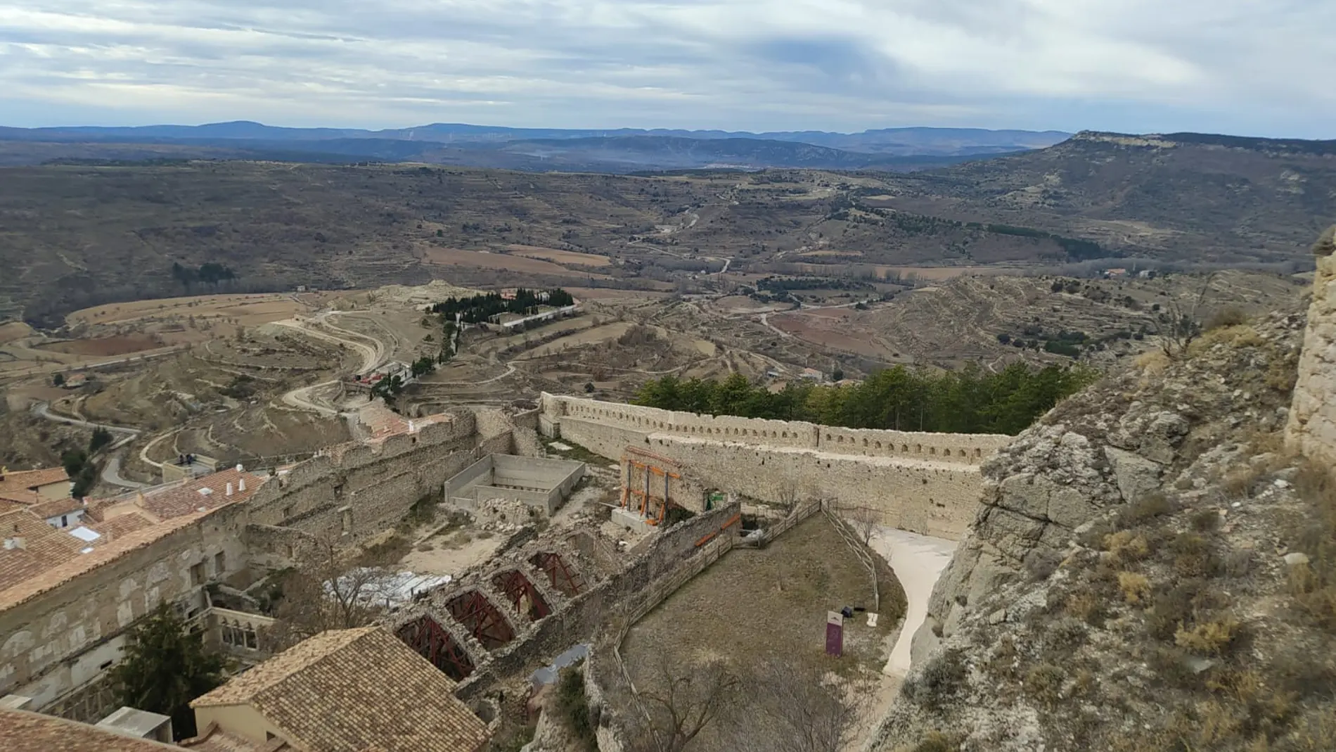 Imagen desde lo alto del Castillo