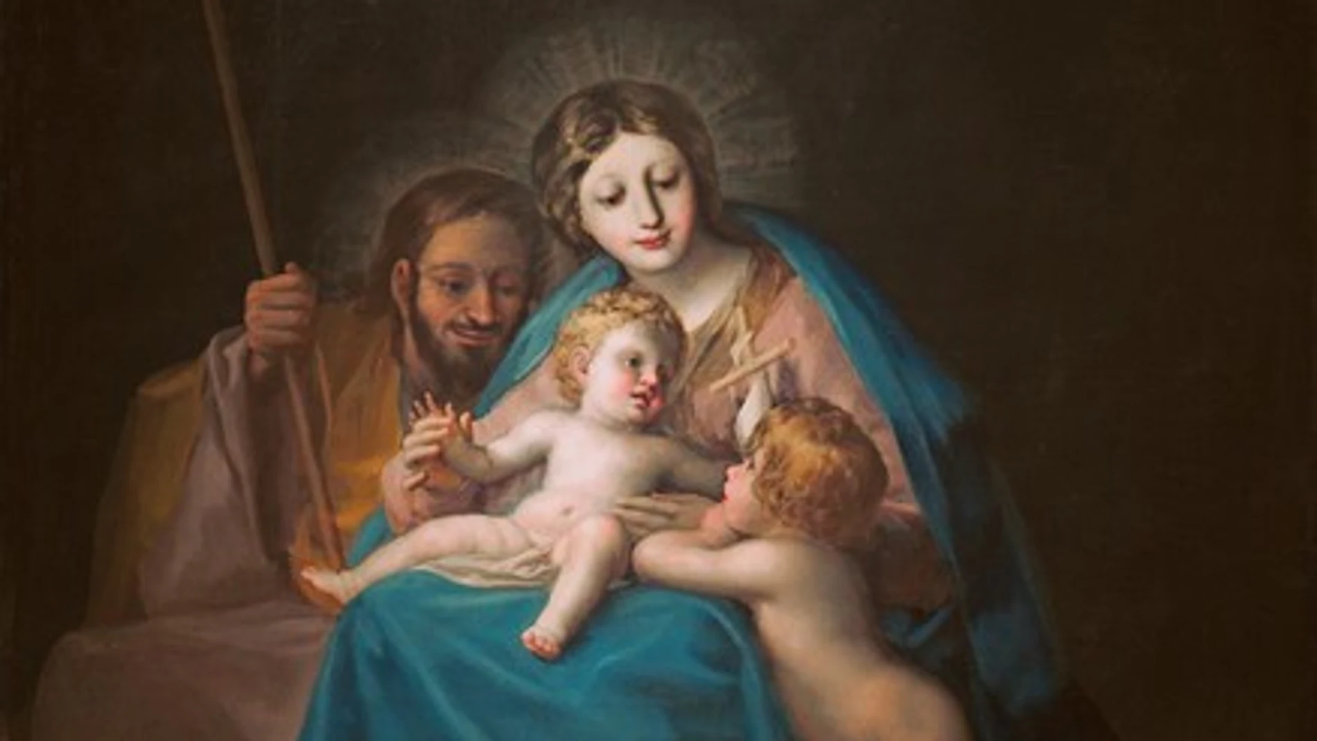 Francisco de Goya, "La Sagrada Familia con San Juan Bautista niño"