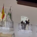 El alcalde de Luque (Córdoba) dando las campanadas