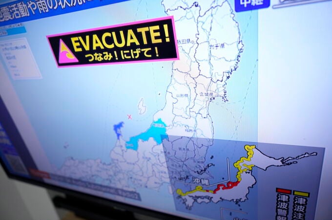 Strong earthquake hits Japan triggering tsunami warning