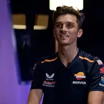 Luca Marini, en su primera entrevista como piloto oficial Honda