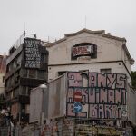 Las casas "okupdas" del barrio de l Bonanova en Barcelon