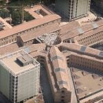 Imagen aérea de la prisión en la que se rodó "Todos a la cárcel"