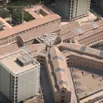 Imagen aérea de la prisión en la que se rodó "Todos a la cárcel"