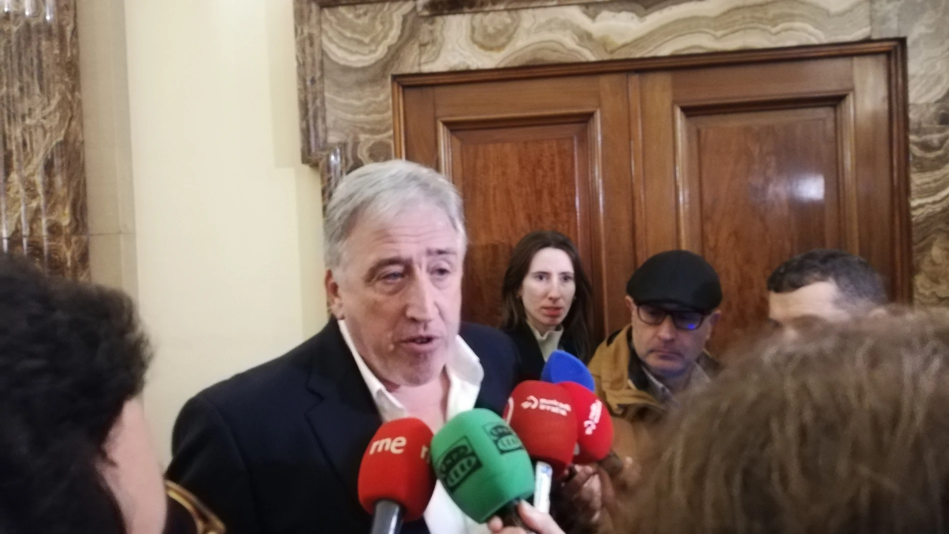 Asiron (EH Bildu) llama a "restañar las heridas" y "volver a la tranquilidad" en el Ayuntamiento de Pamplona