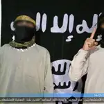 Foto de los dos terroristas suicidas