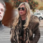 Malena Gracia junto al hijo de Arévalo