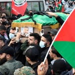 Funeral of Hamas deputy leader Saleh al-Arouri in Beirut