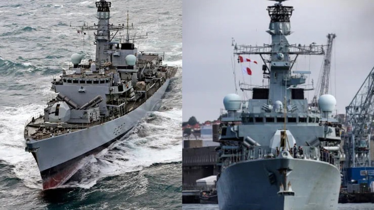 The United Kingdom had to withdraw two frigates from service due to a lack of recruits