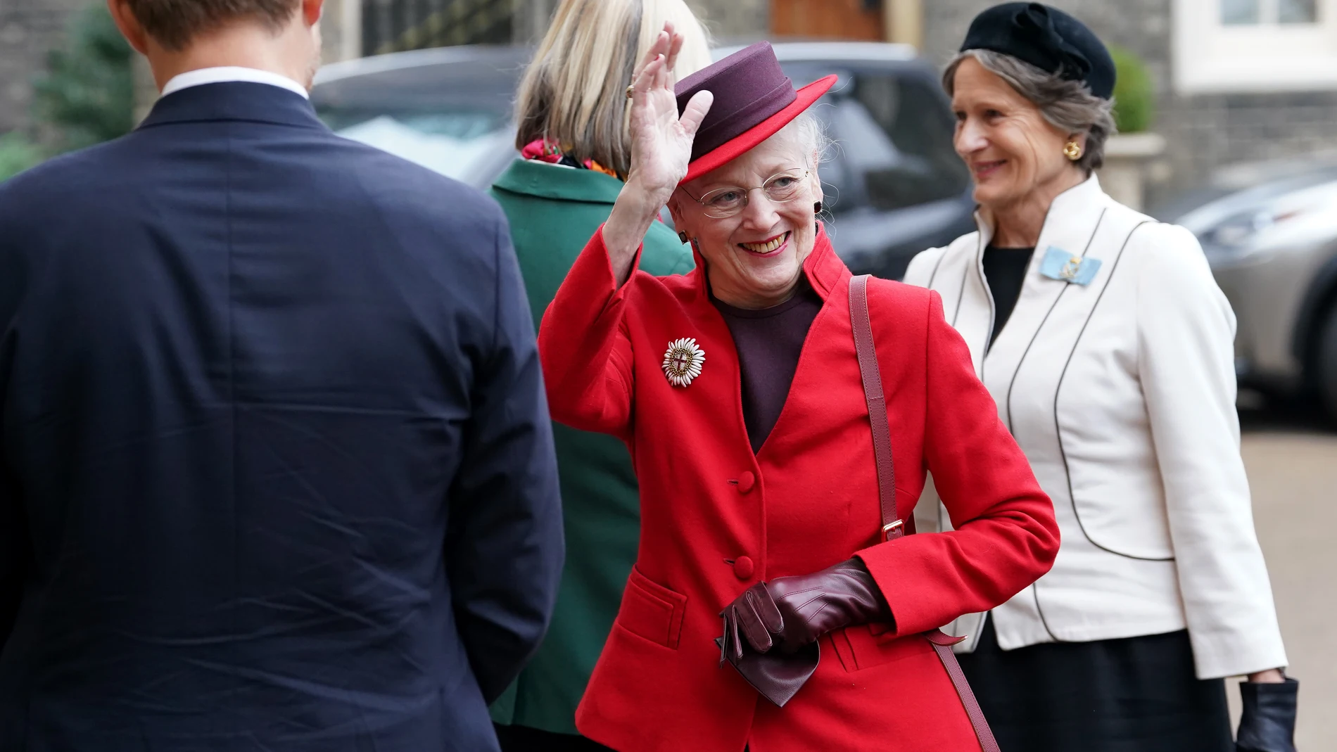 La reina Margarita celebra su última audiencia antes de dejar el trono danés